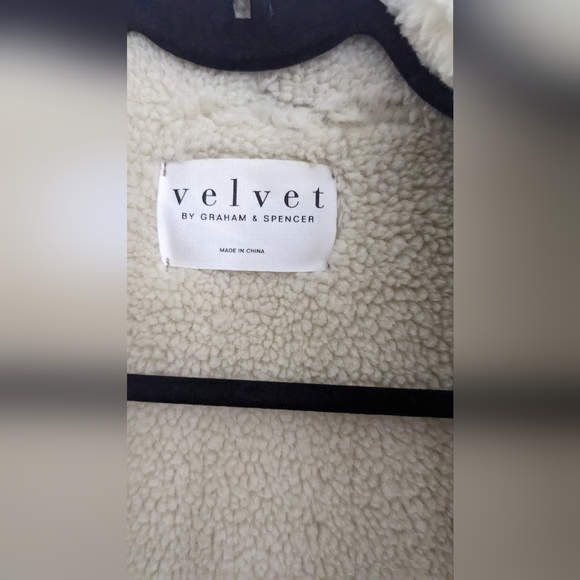 Velvet by Graham & Spencer faux suede vest. Size small. - Picture 2 of 6